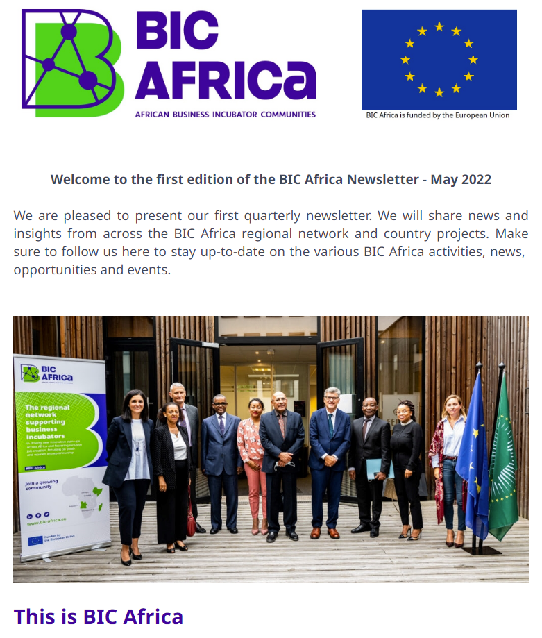 Our first Newsletter – May 2022