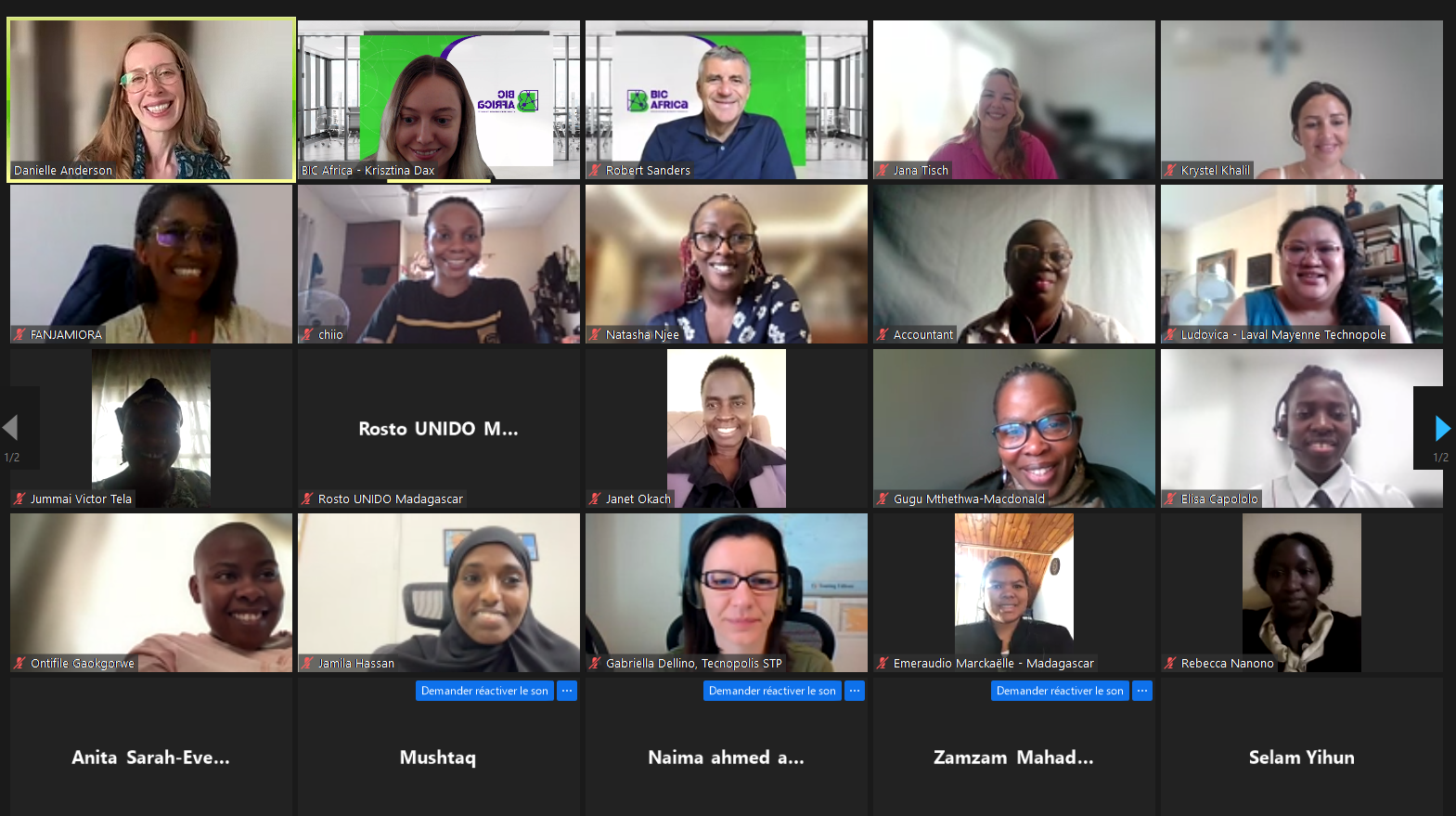 The fifth edition of BIC Africa Women Entrepreneurs Acceleration Programme concludes after 12 weeks of Empowerment